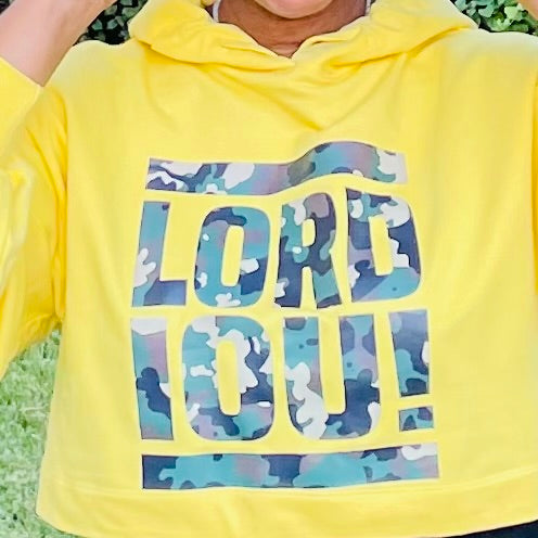 LORDIOU YELLOW HOODIE