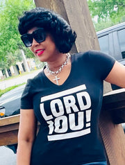 LORDIOU Graphic Inspirational tee shirt. This LORDIOU tee is our Exclusive branded tee shirt. We all can relate to this good debt.