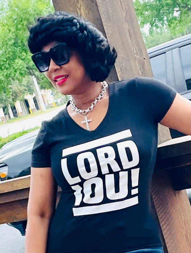 LORDIOU Graphic Inspirational tee shirt. This LORDIOU tee is our Exclusive branded tee shirt. We all can relate to this good debt.