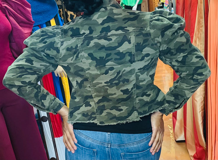 Denim Jacket Camouflage