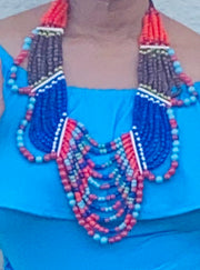 Multi-Layered Beaded Necklace